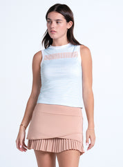 Riviera Stripe Muscle Tank