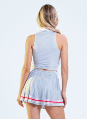 Glow Set Stripes Polo Tank