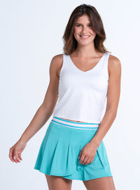 Court Bra - L / WHITE