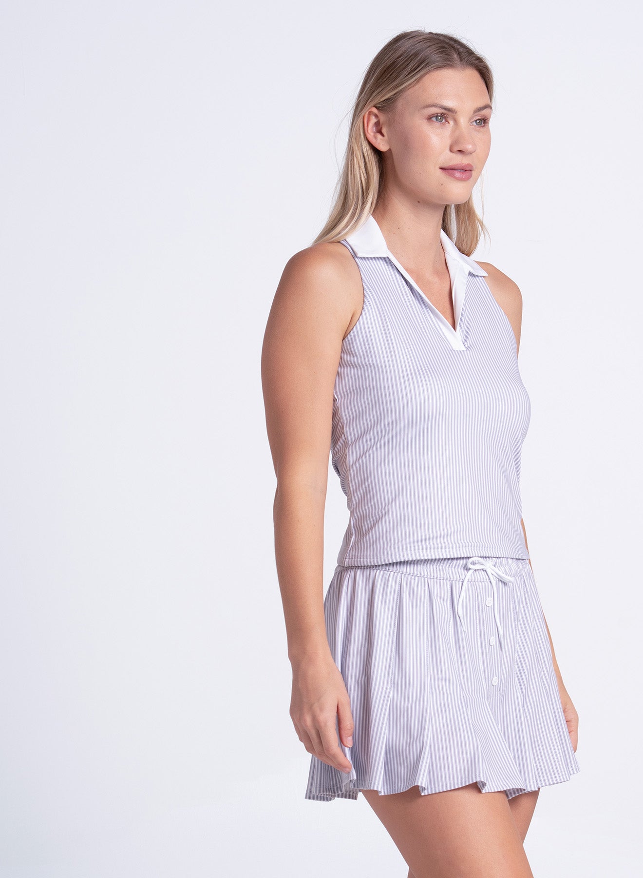 Cloud Nine Pleat Tank - Online Exclusive