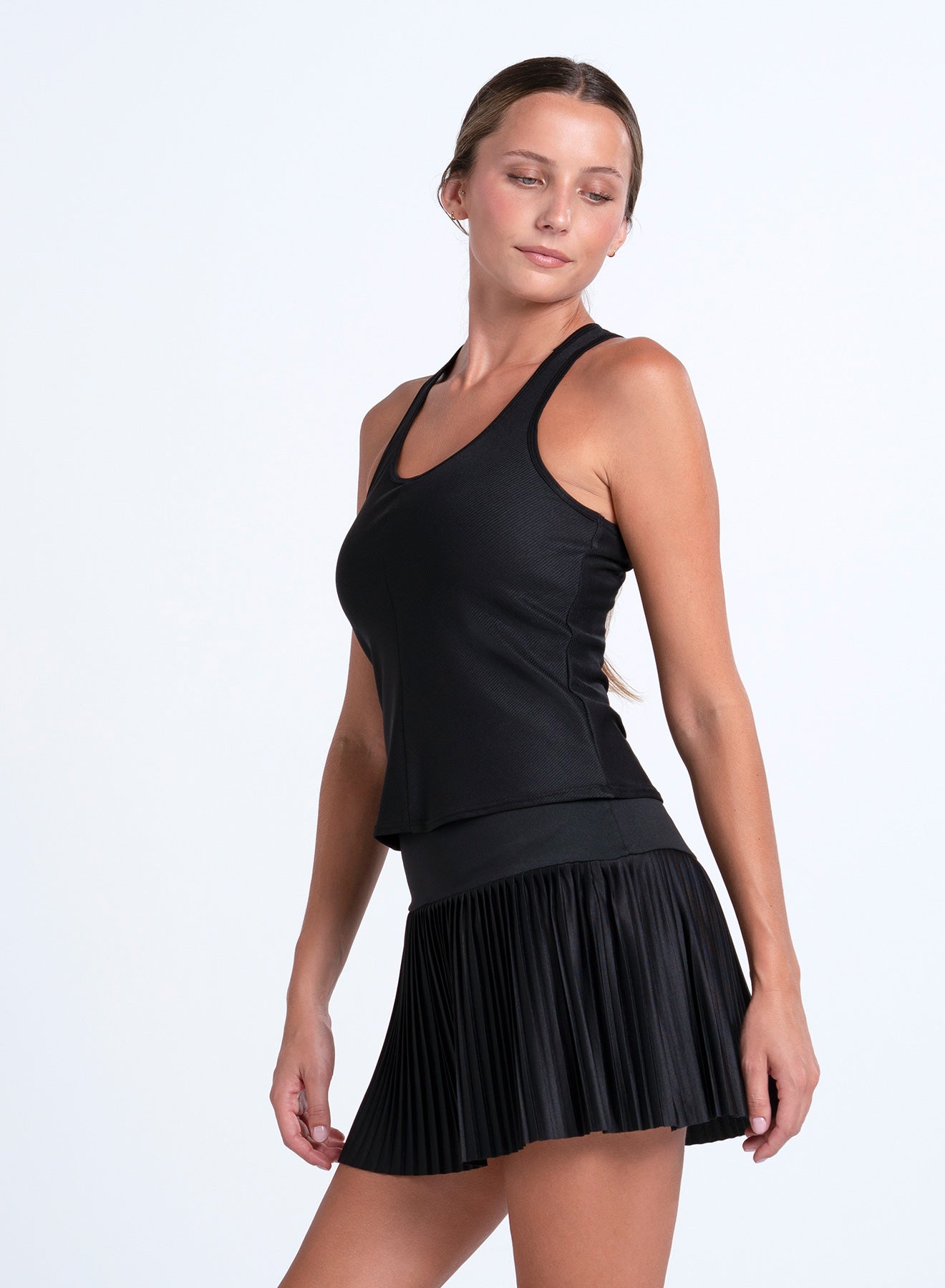Scoop Neck Rib Tank