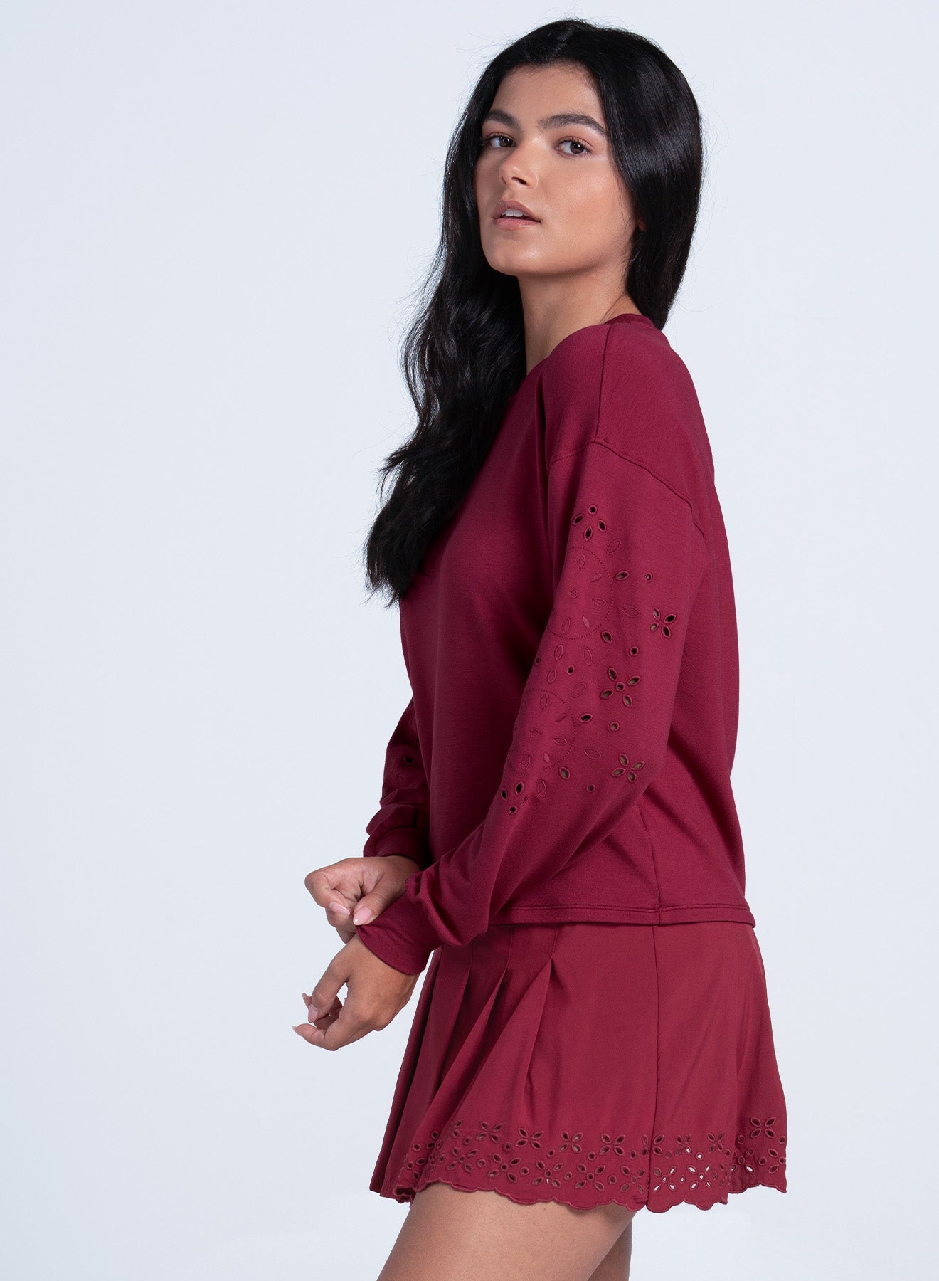 Match En Rose Pullover