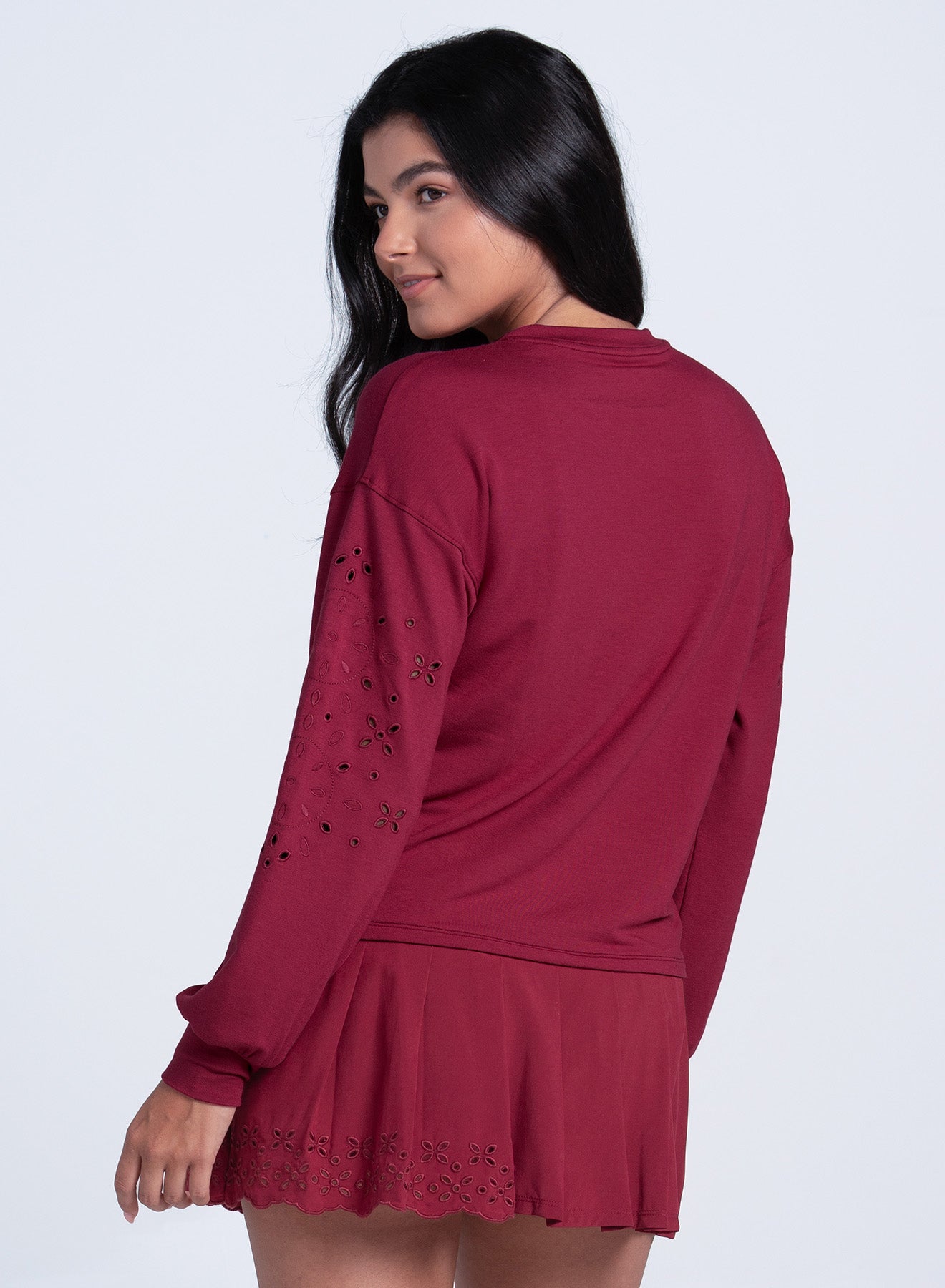 Match En Rose Pullover