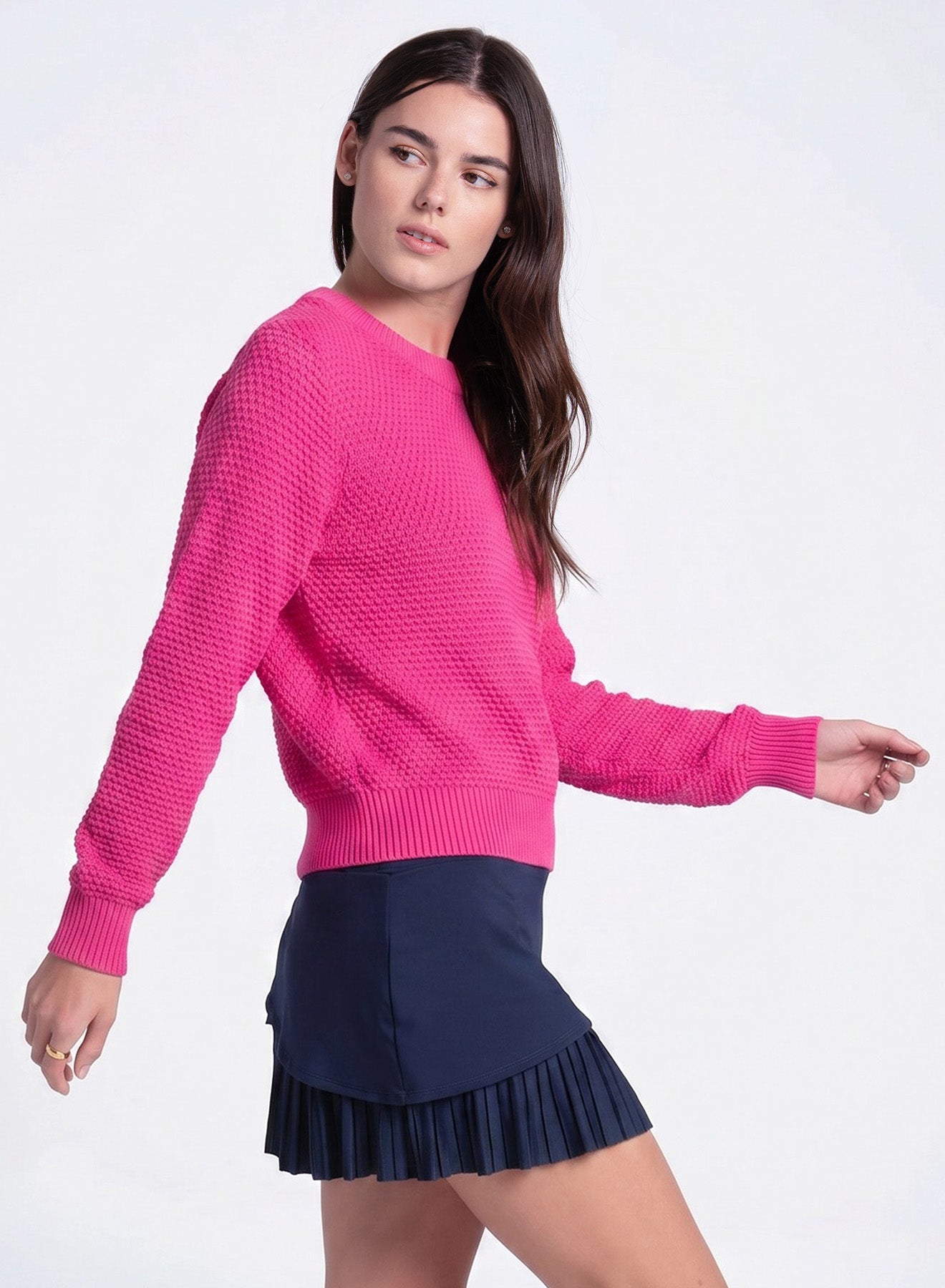 Aero Pointelle Sweater