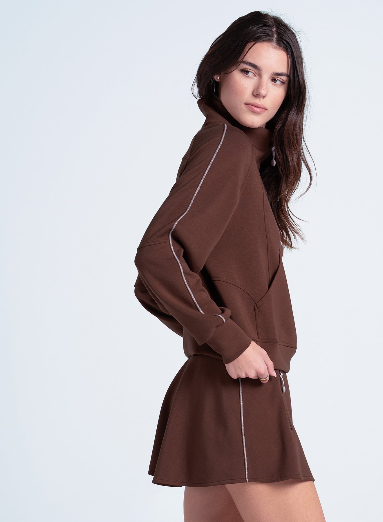 Lucky Pure Luxe Zip Long Sleeve