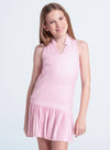 Pleated Chi Chi Dress