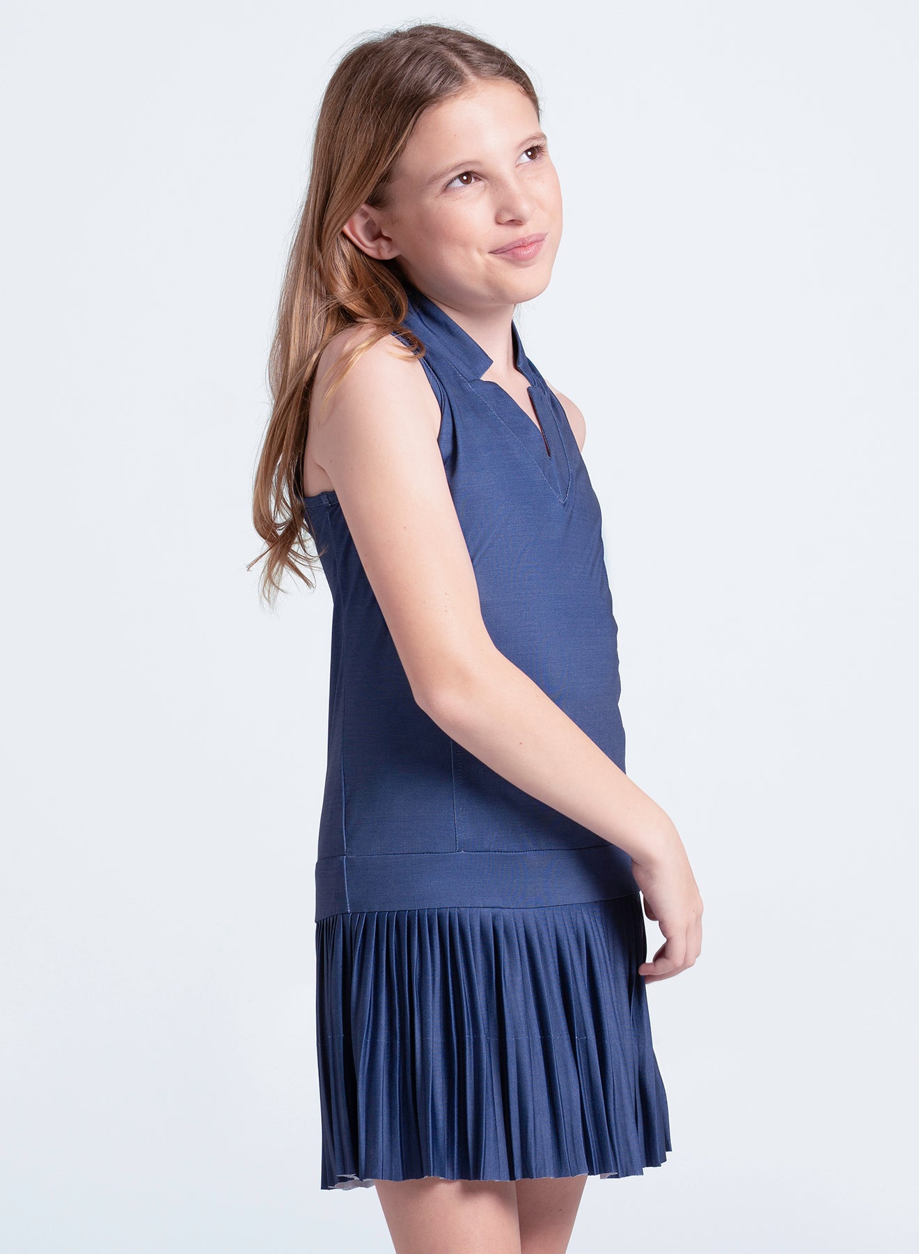 Pleated Chi Chi Dress D26-50J4-2
