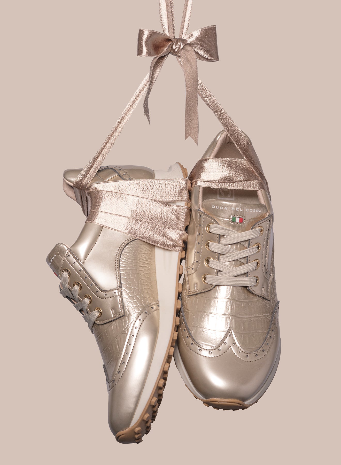 Lucky X Duca Del Cosma Gold Shoe