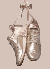 Lucky X Duca Del Cosma Gold Shoe