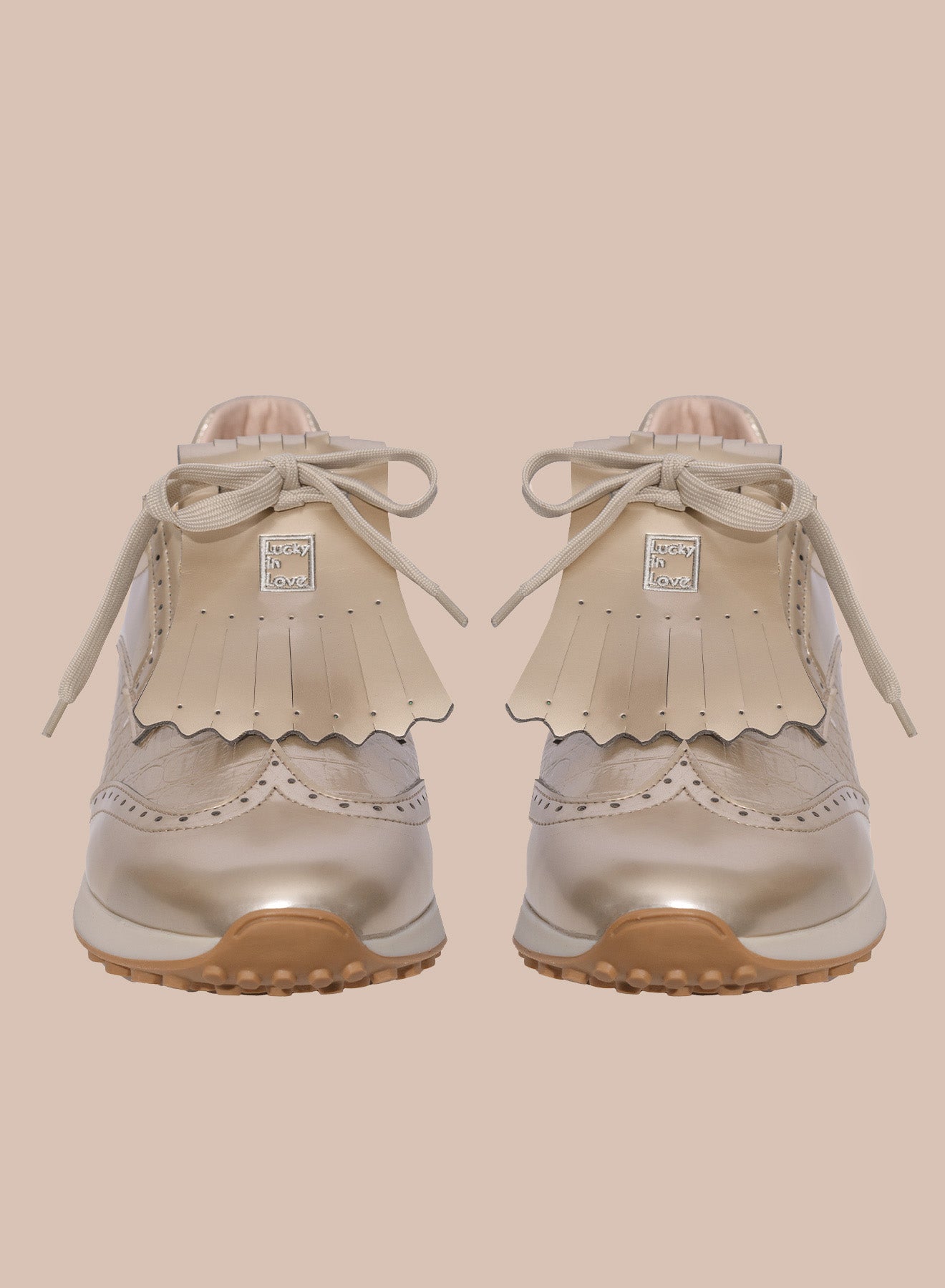 Lucky X Duca Del Cosma Gold Shoe