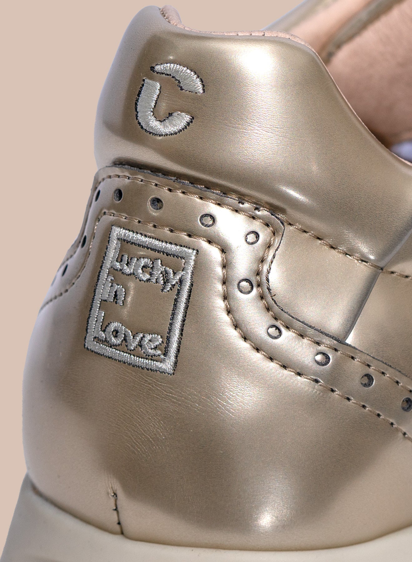 Lucky X Duca Del Cosma Gold Shoe
