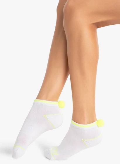 Footies with pom poms
