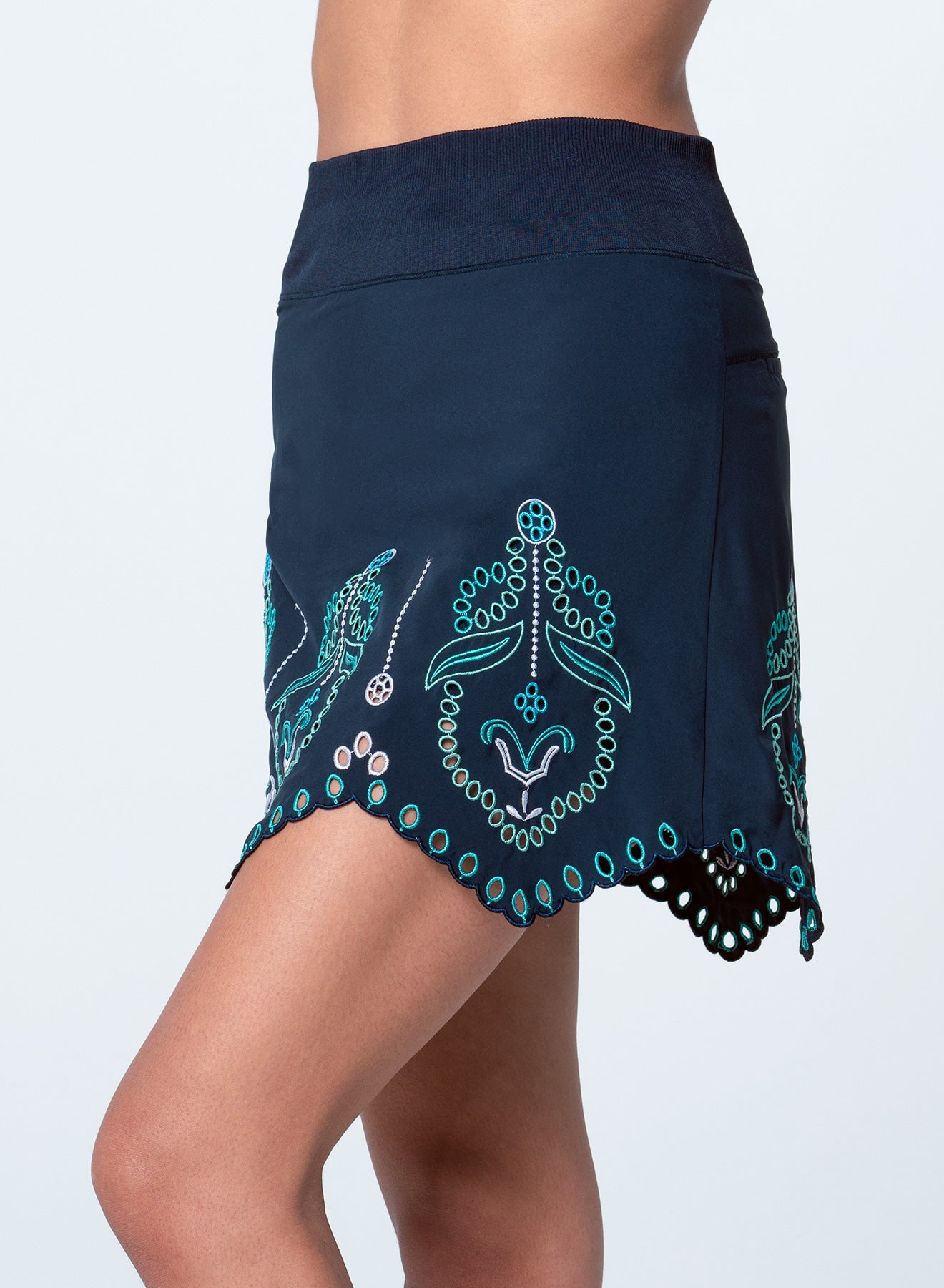 Eyelet You Win Skort
