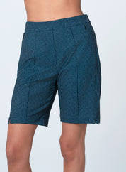 Boucle Grid Pull On Short