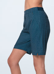 Boucle Grid Pull On Short