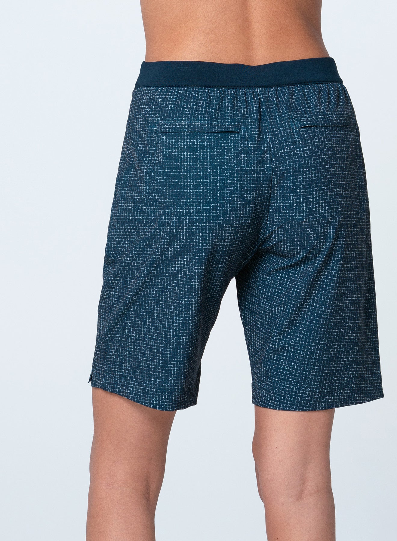 Boucle Grid Pull On Short