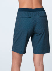 Boucle Grid Pull On Short