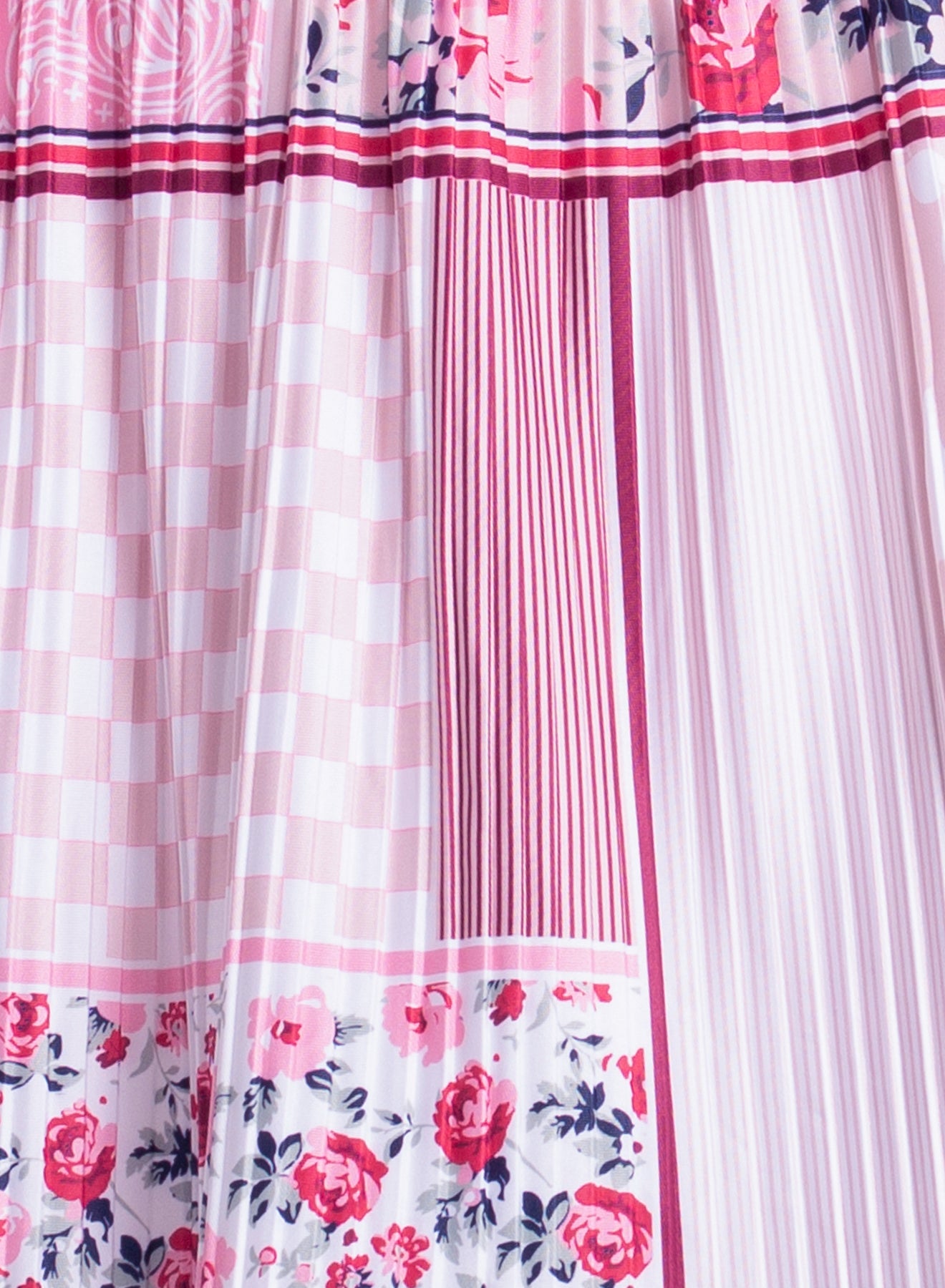 Vineyard Bloom Pleated Skort
