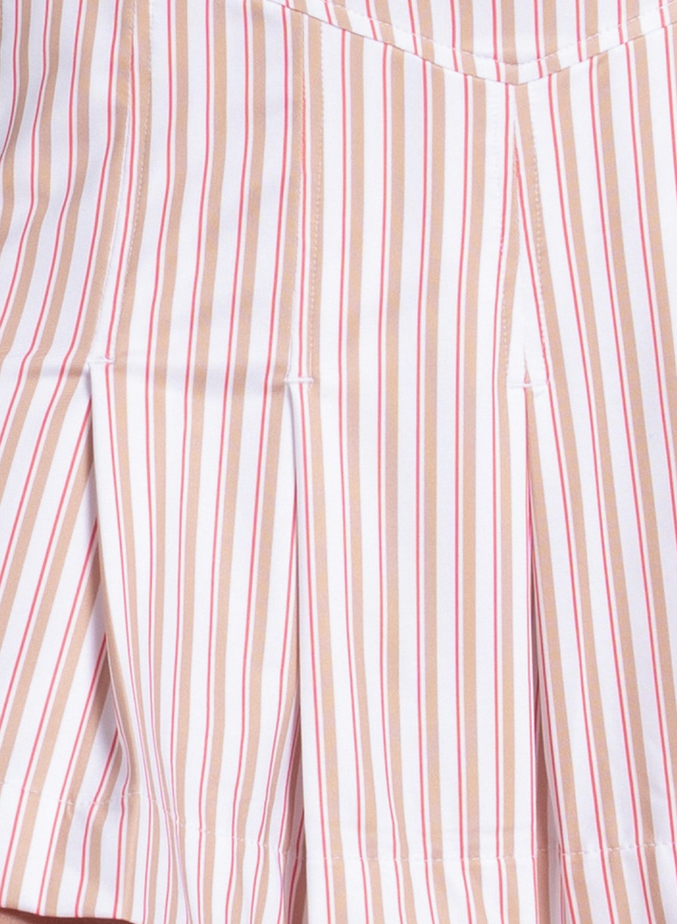 Legacy Stripe Pleat Skort
