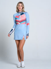 Blue Point Long Sleeve Dress