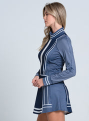 Better In Blue Long Sleeve Dress