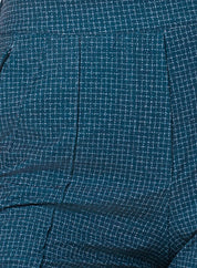 Boucle Grid Pull On Pant