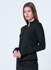 High Neck Zip Jacket