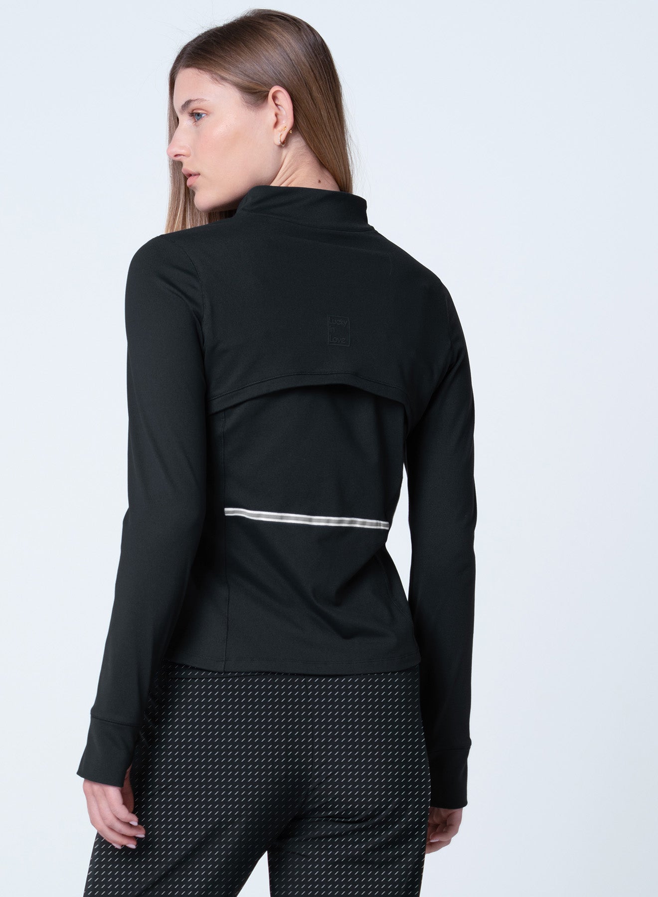 High Neck Zip Jacket