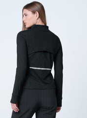 High Neck Zip Jacket