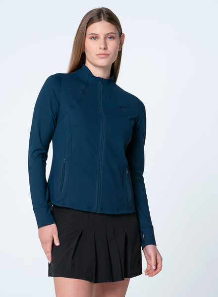 High Neck Zip Jacket – Lucky in Love