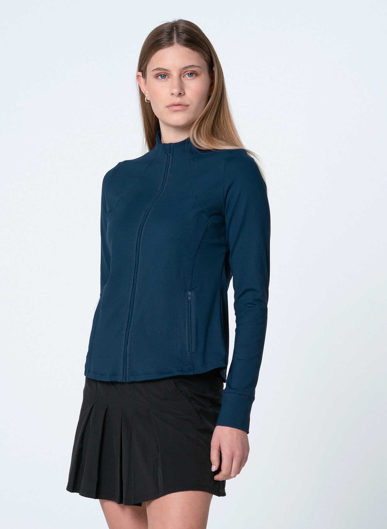 High Neck Zip Jacket