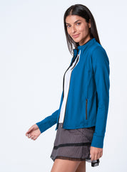 High Neck Zip Jacket