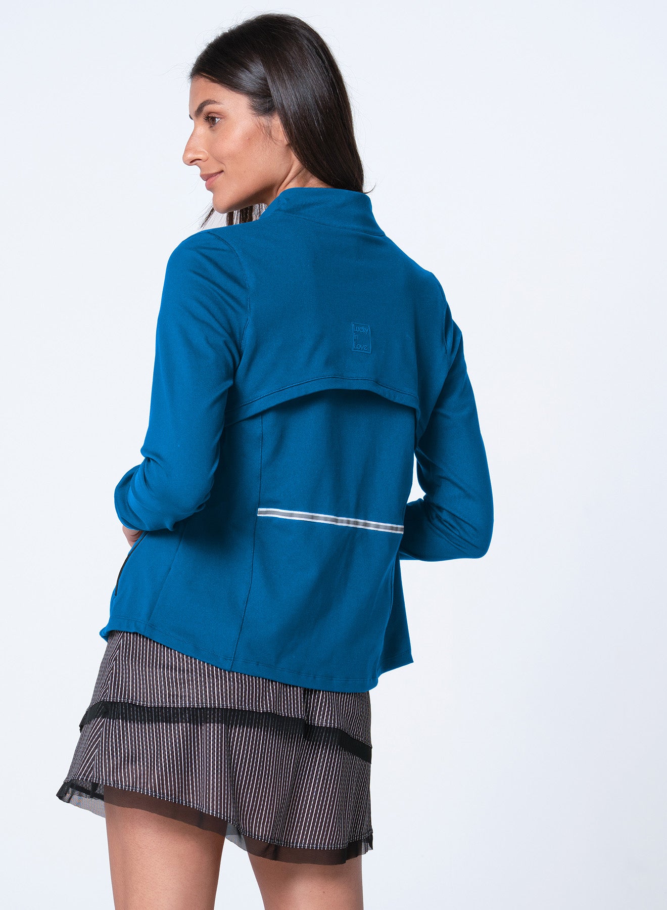 High Neck Zip Jacket