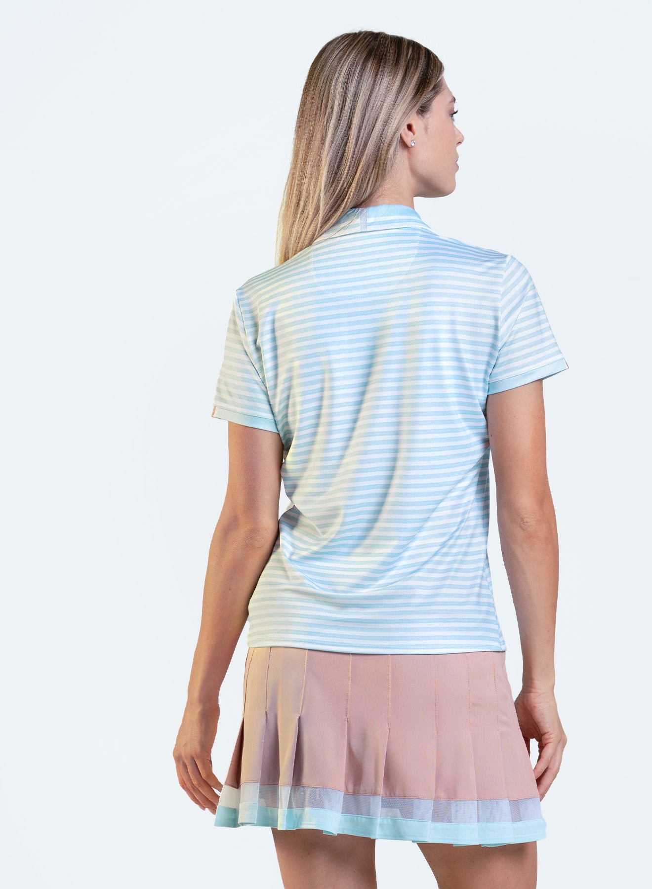 Riviera Stripe Polo Short Sleeve