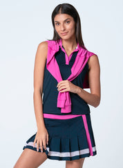 Action Sleeveless Polo