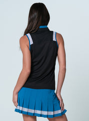 Color Block Zip Tank