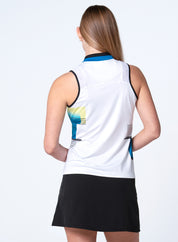 Stripe It Up Zip Tank