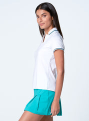 Win It Notch Collar Short Sleeve