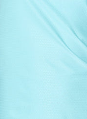 Pleated Placket Textured Sleeveless