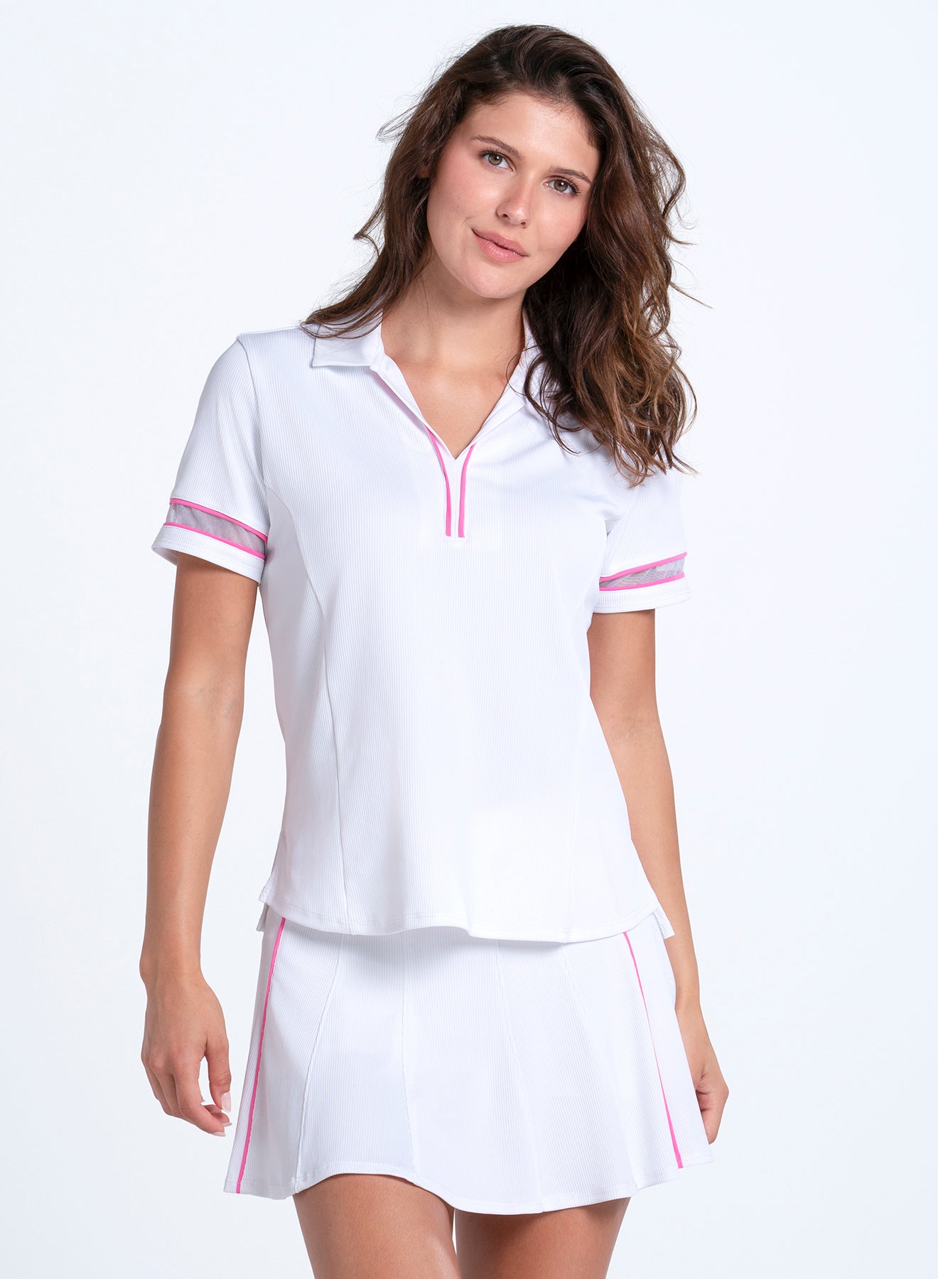 Piped Fairway Short Sleeve Polo