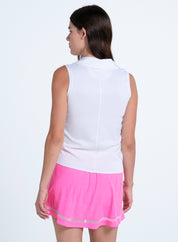 Piped Birdie Polo Tank