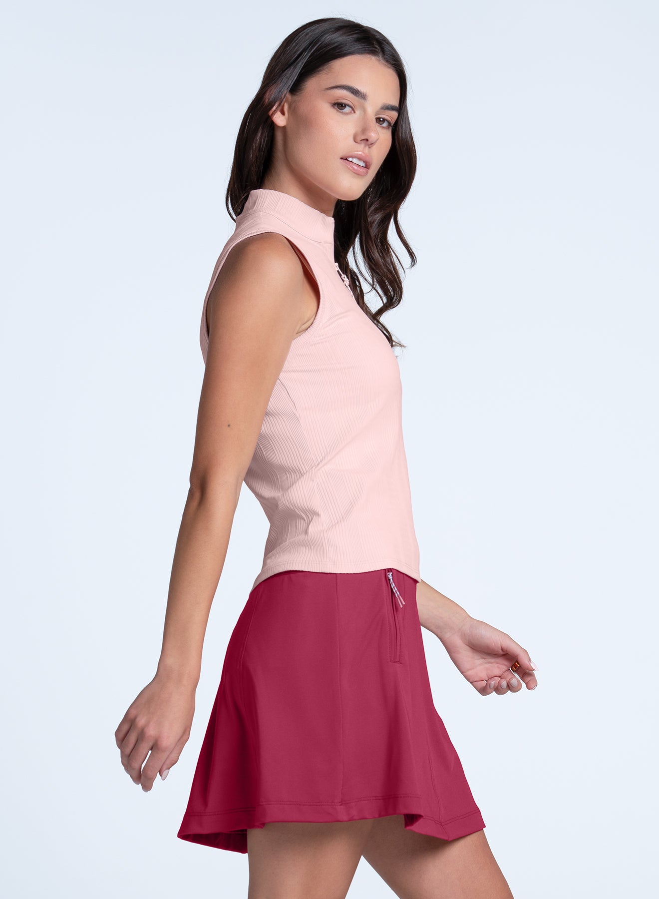 Love At First Zip Rib Tank