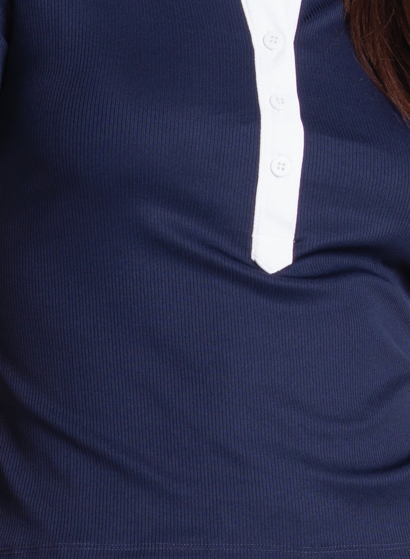 Rib Line Polo Short Sleeve