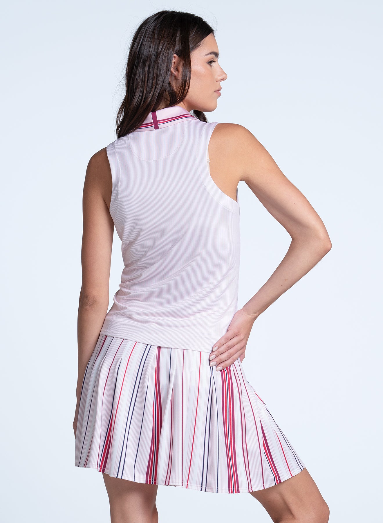 Fore Ever Rose Polo Tank