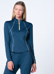 Inline 1/4 Zip Long Sleeve