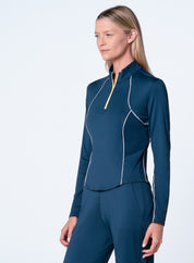 Inline 1/4 Zip Long Sleeve
