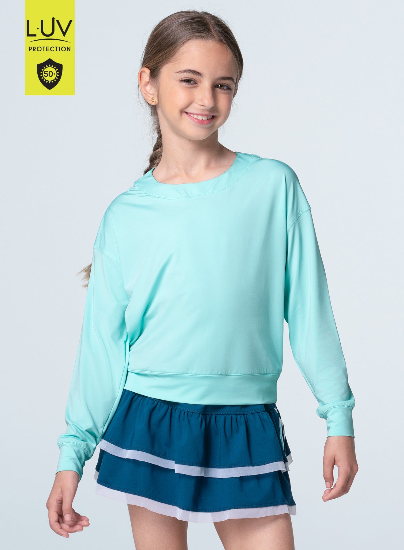 ☆新品☆ ラッキーインラブ　トップス　US-XS Kids Sports Tops, Kids Golf Clothes, Girls Tennis Clothes – Lucky