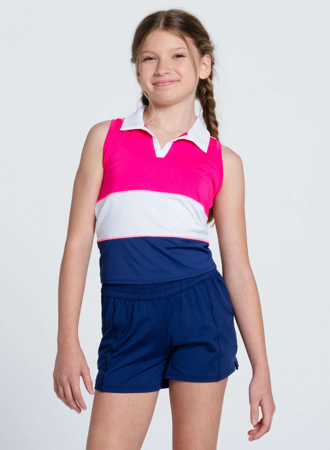 Girls Rule Sleeveless Polo