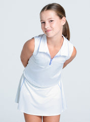 Polo sin mangas con cremallera Club