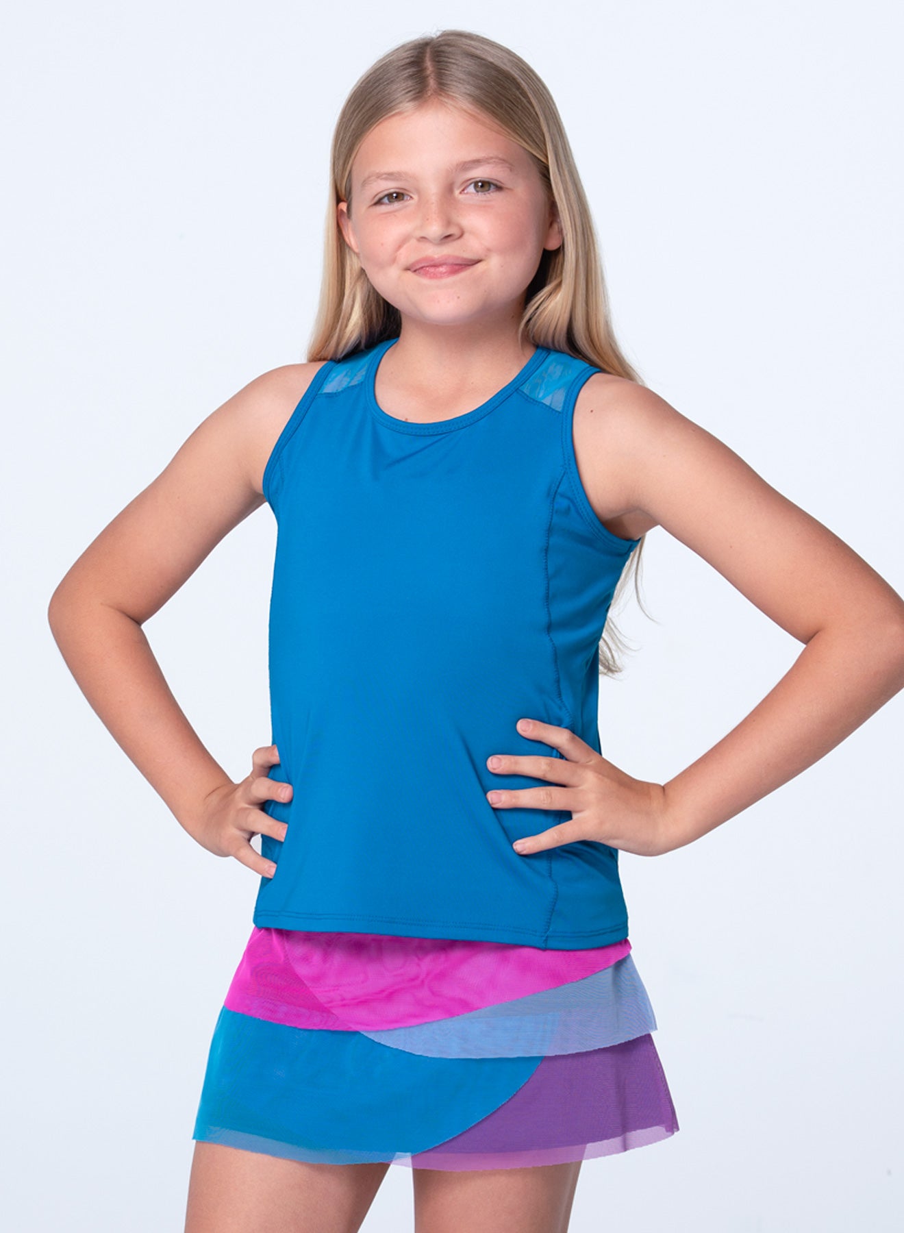 Kids Sports Tops, Kids Golf Clothes, Girls Tennis Clothes – Lucky